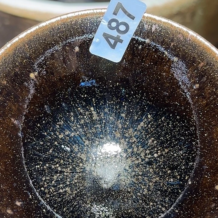 茶盏琢泥窑建盏柴烧