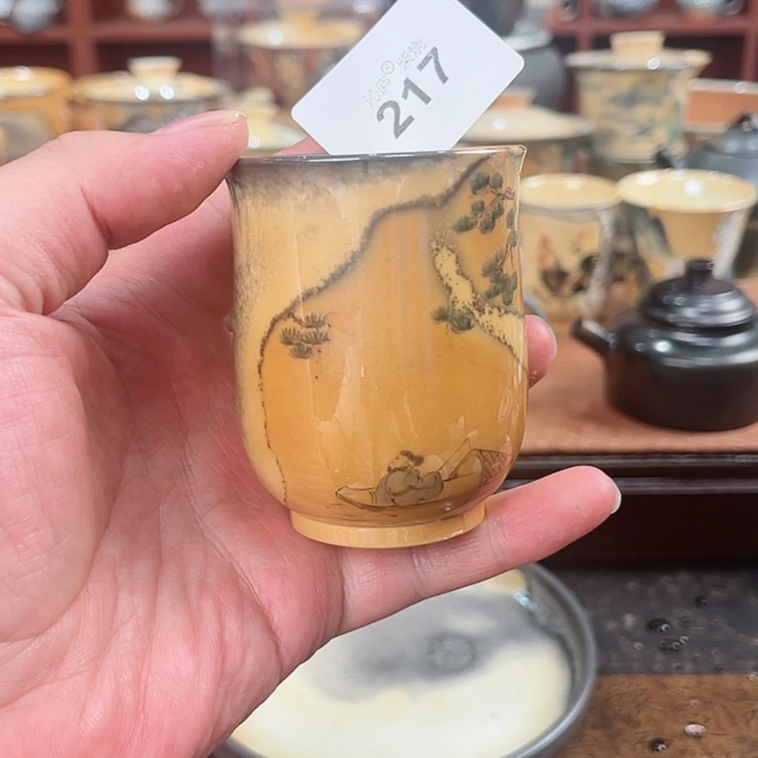 【闪购商品】沁庐柴窑古法柴烧全手工茶具