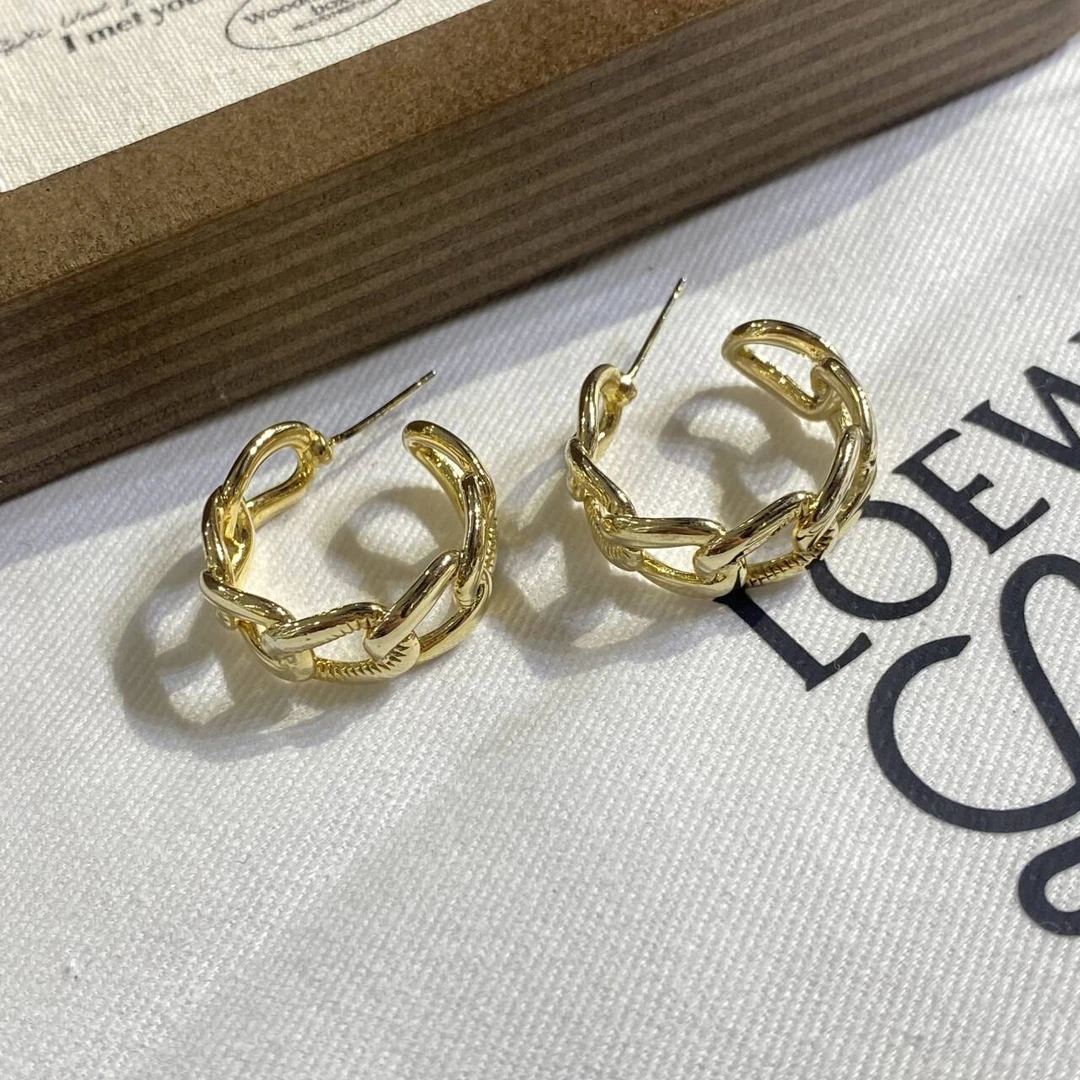 铜合金耳饰 简约百搭耳饰 D115