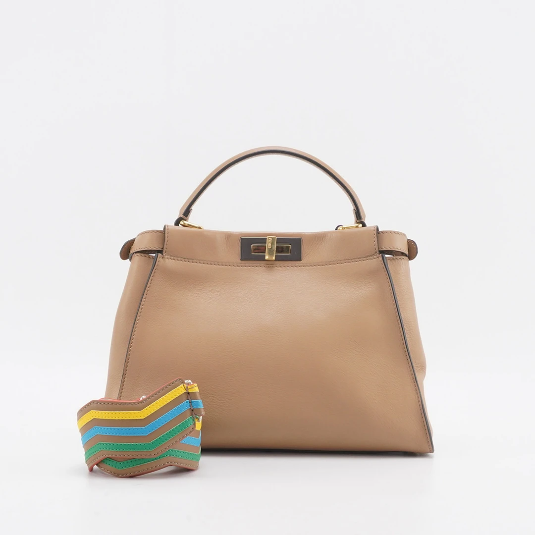 95新 FENDI/芬迪 【夏vv】peekaboo 手提斜挎包/BGF601790015