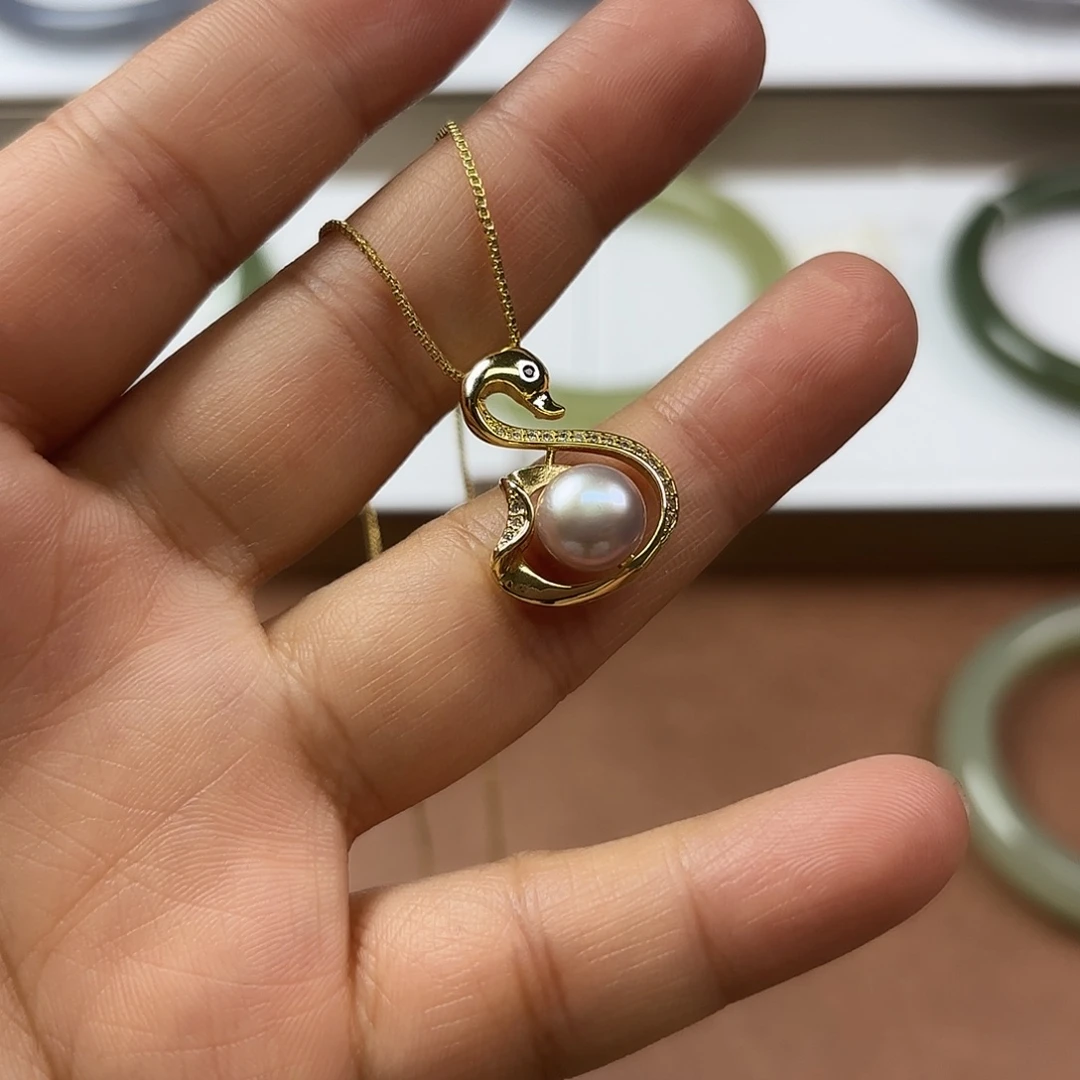 和田玉银S925镶嵌手镯