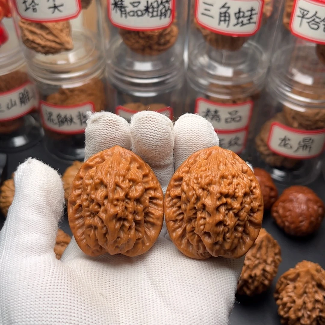 文玩核桃把件41精品金公子