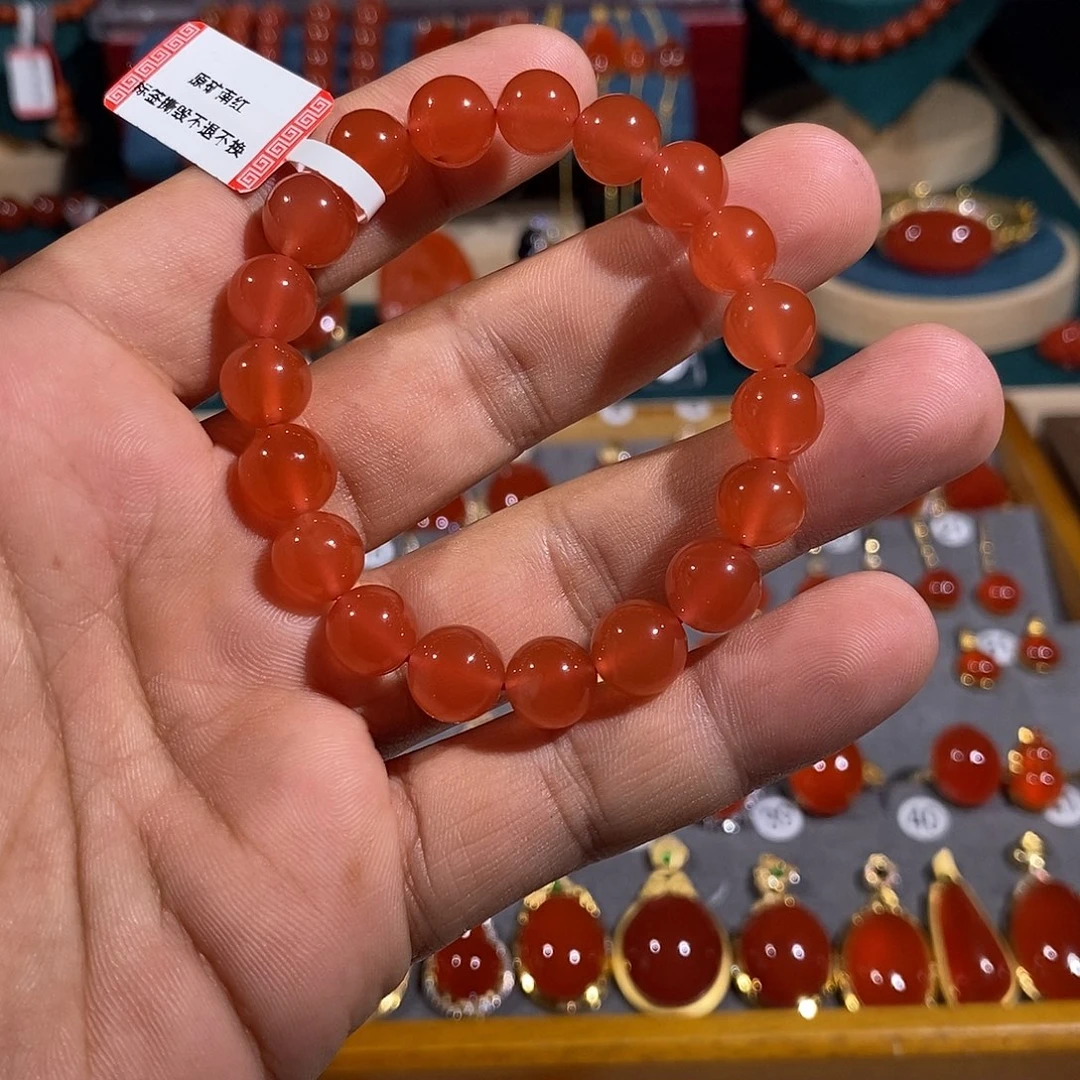 未镶嵌手链南红玛瑙
