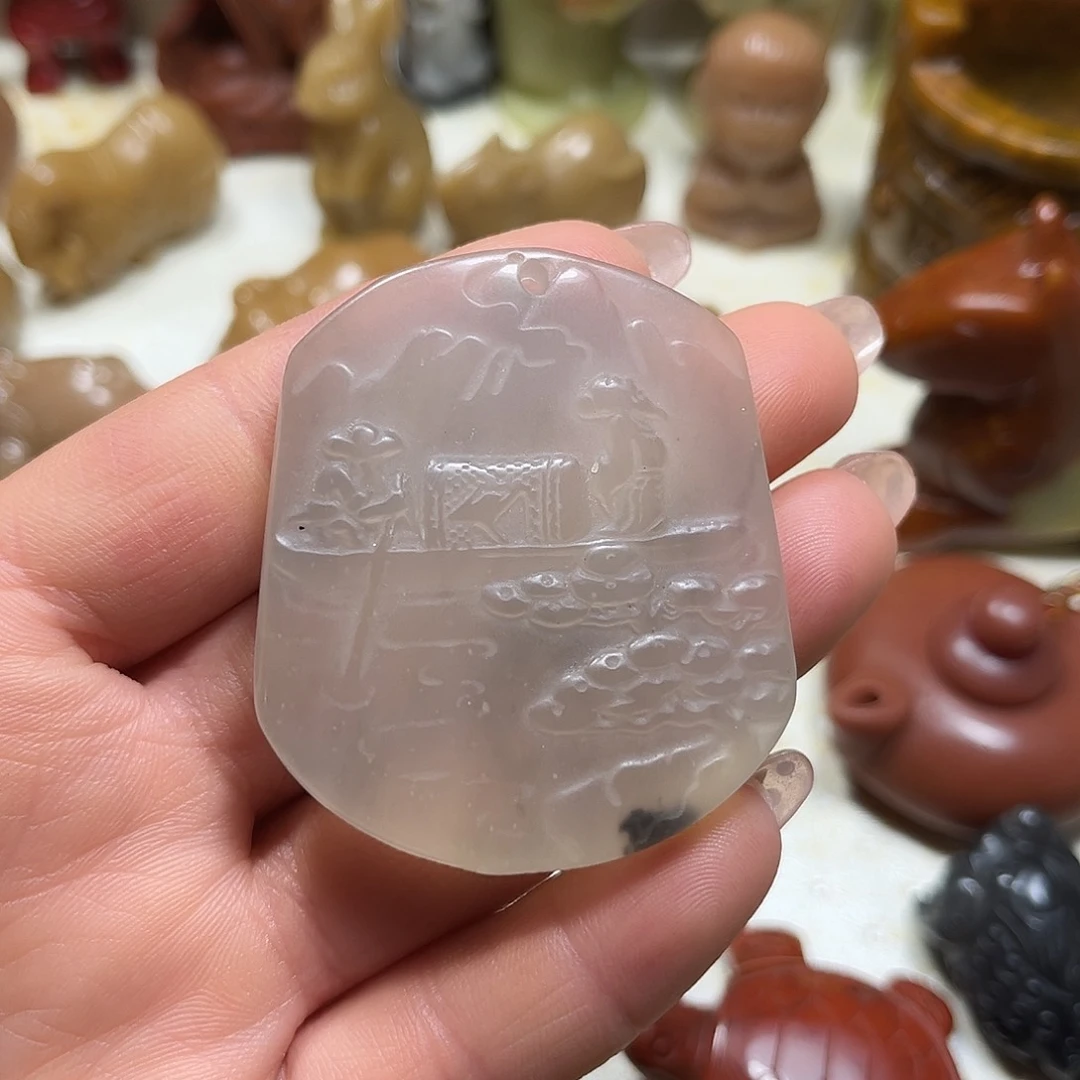 白玉菩提吊坠白玉菩提吊坠