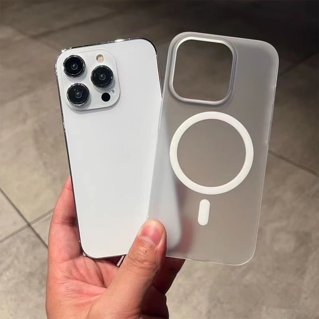 磨砂肤感果冻磁吸适用苹果16/15Promax及14/13手机壳