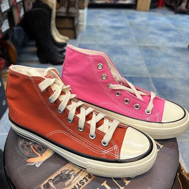 福利款女款中帮帆布鞋经典百搭透气舒适单鞋微瑕