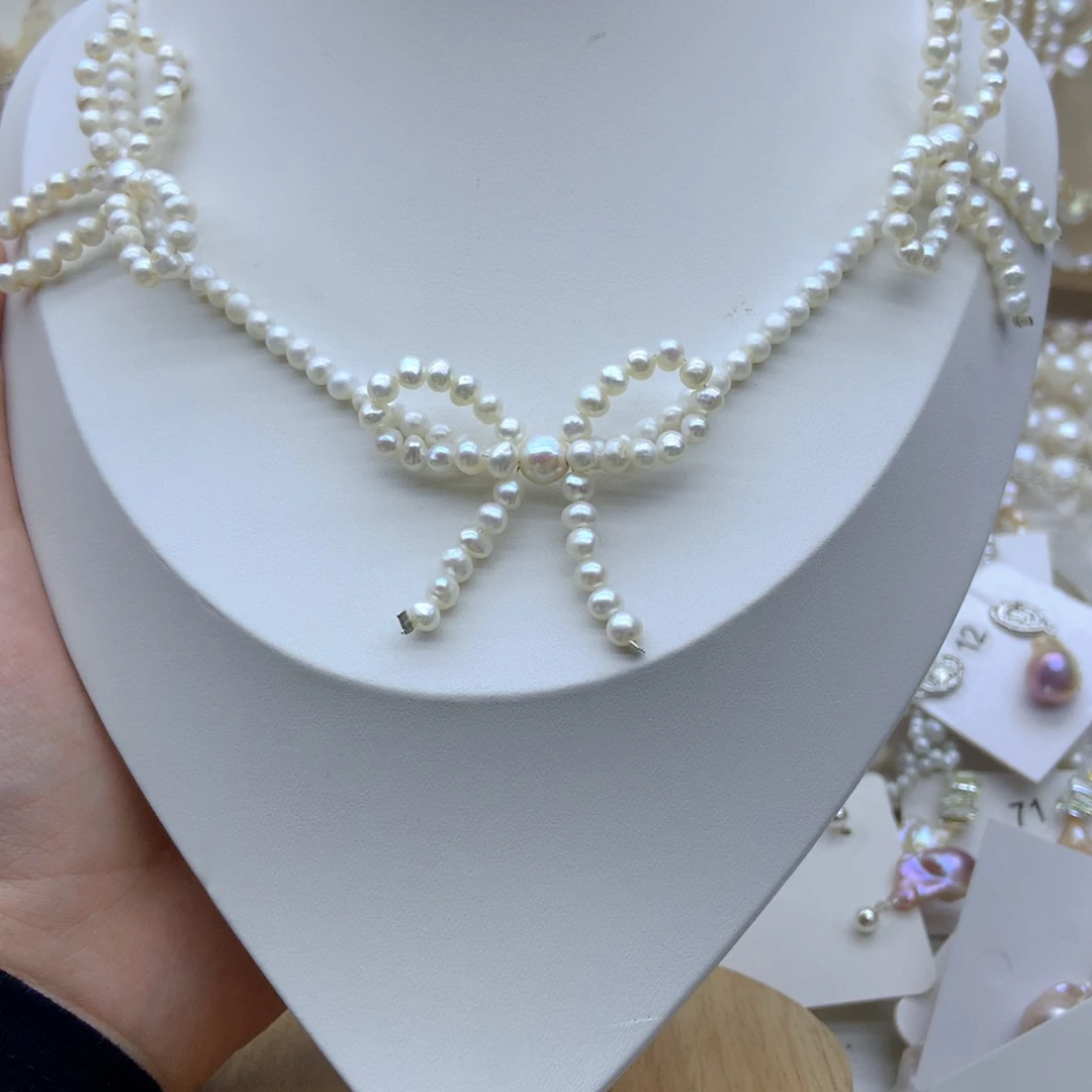 淡水珍珠未镶嵌耳饰