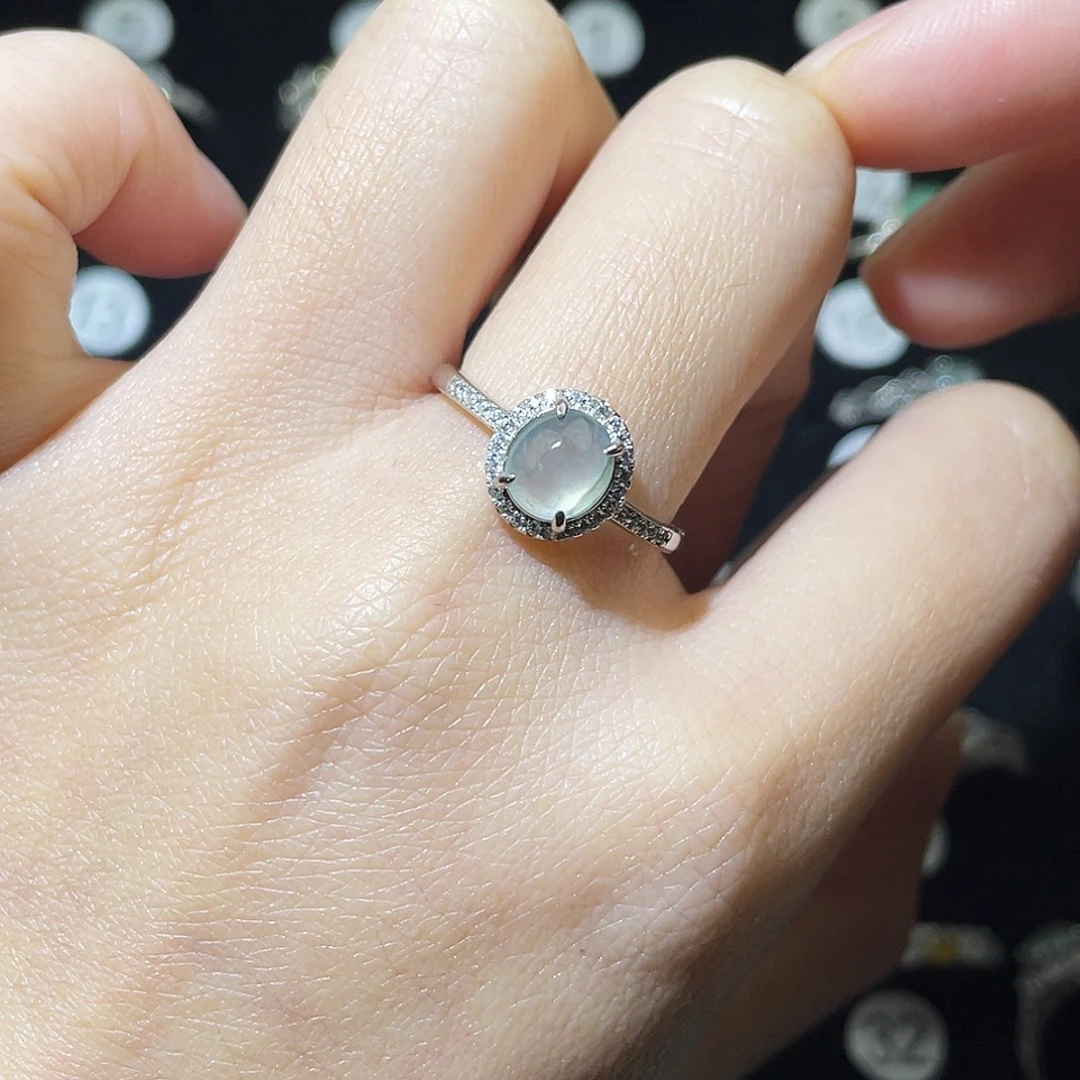 K***）翡翠未镶嵌戒指戒指