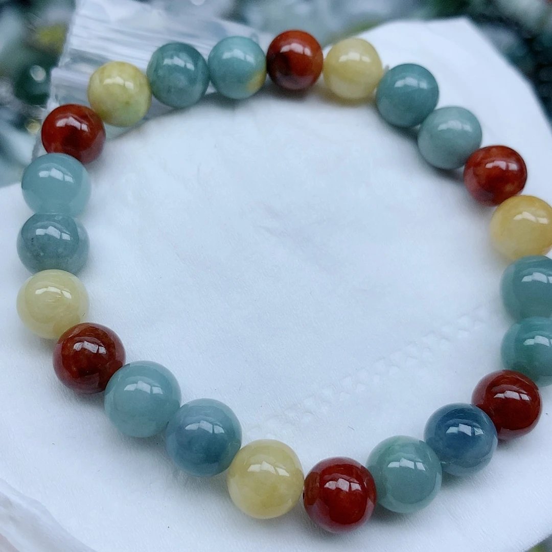 翡翠颈饰未镶嵌手串