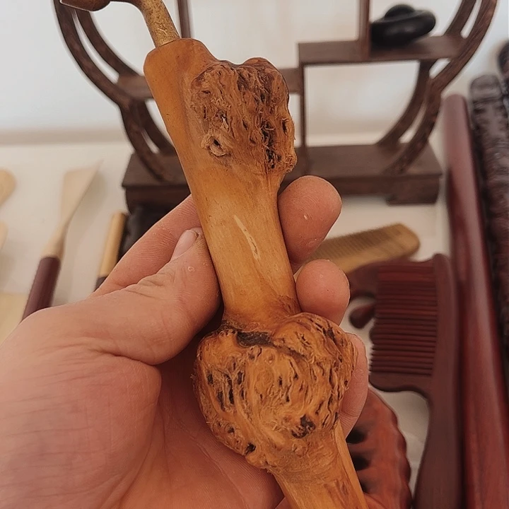 香榧木山茶木烟斗