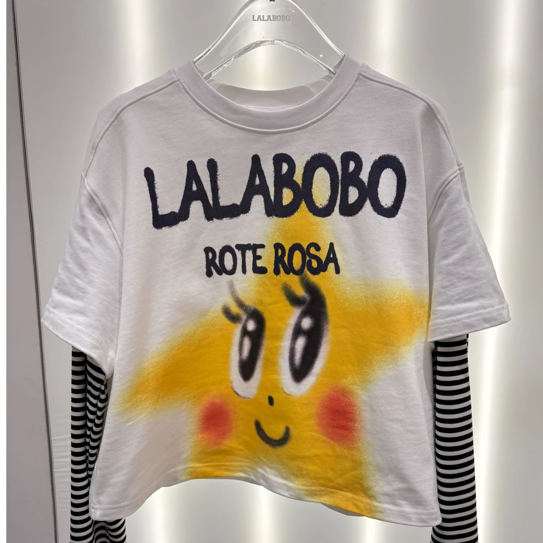 北京LABO拼接袖子长袖T恤LBEA-WSDT15