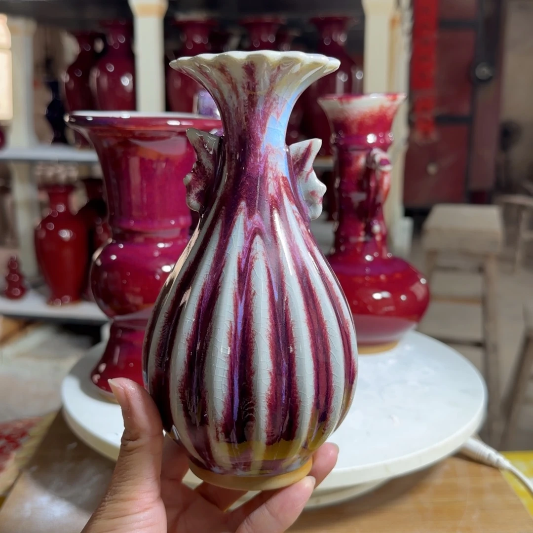 摆件陶郑家钧瓷摆件