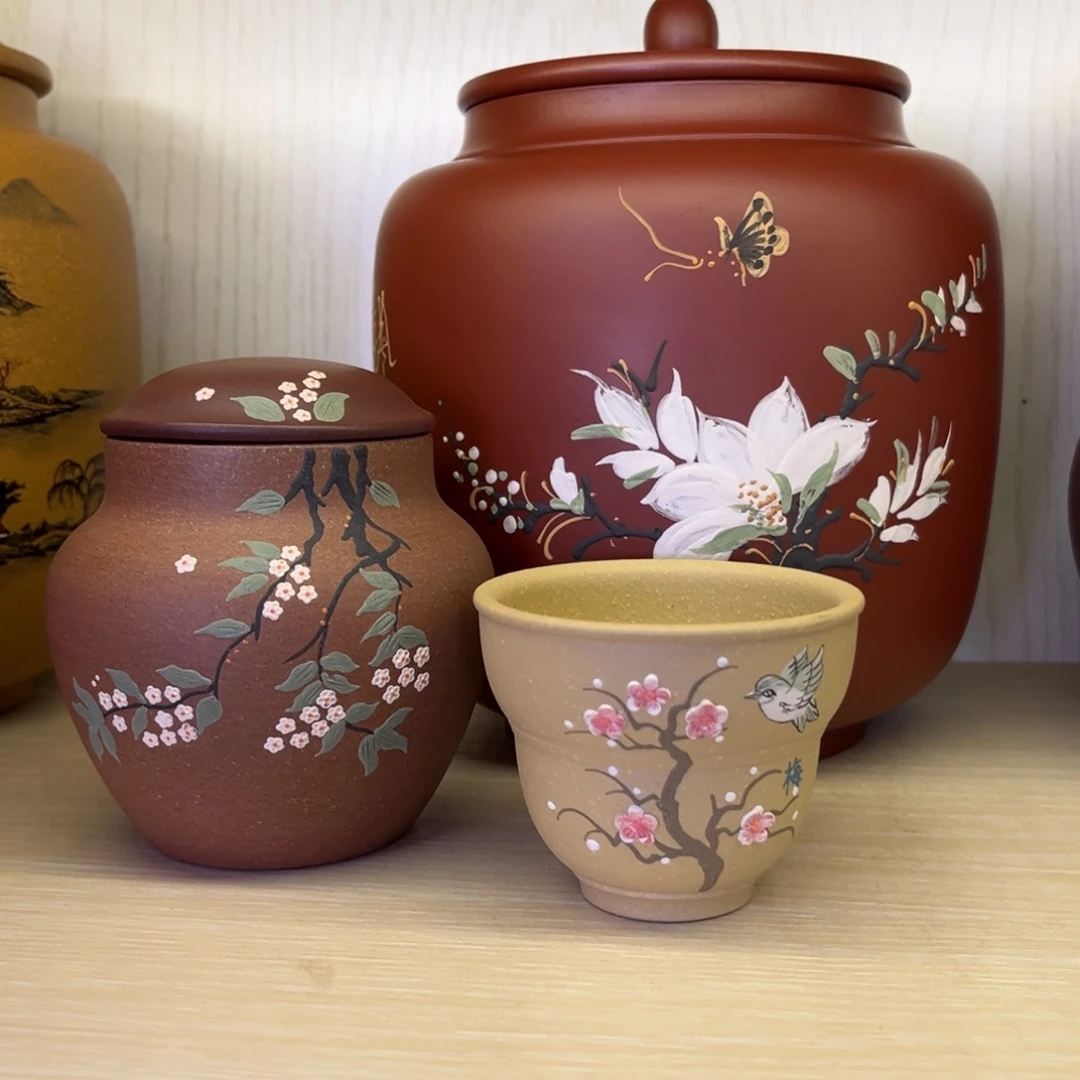 T***M紫砂茶叶罐茶叶罐