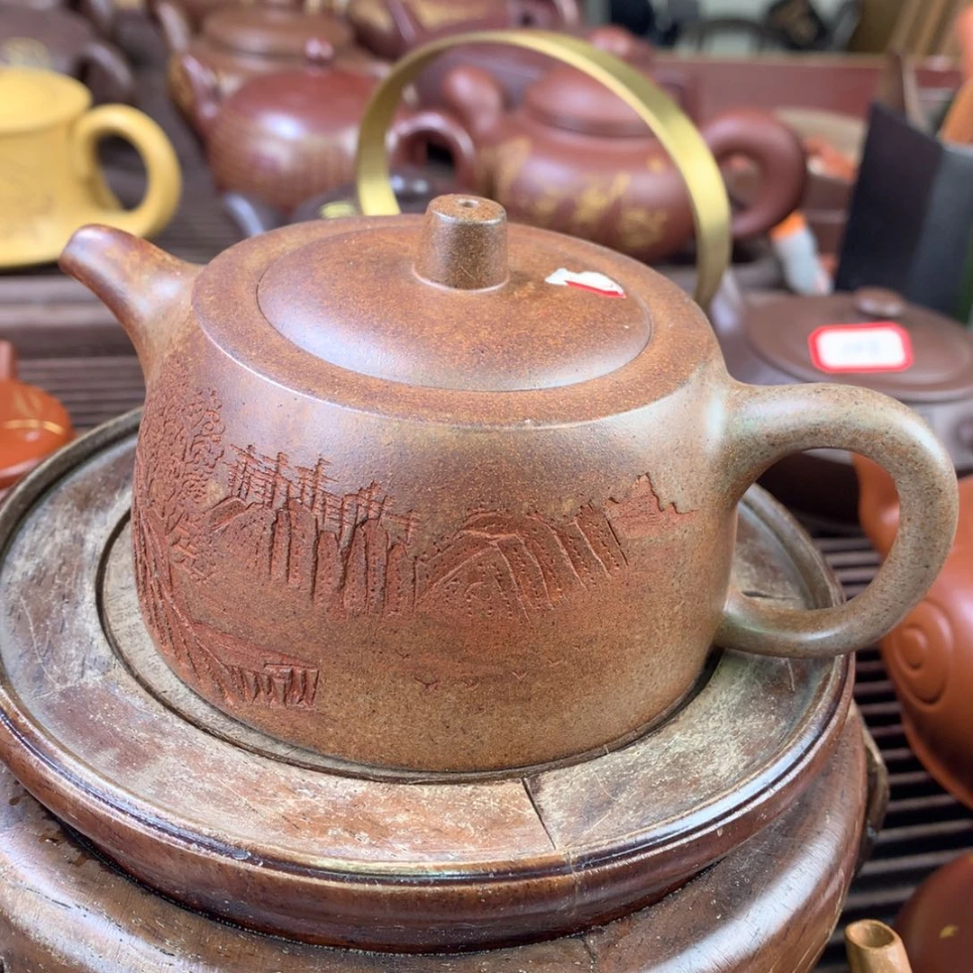紫砂茶壶原矿手工114