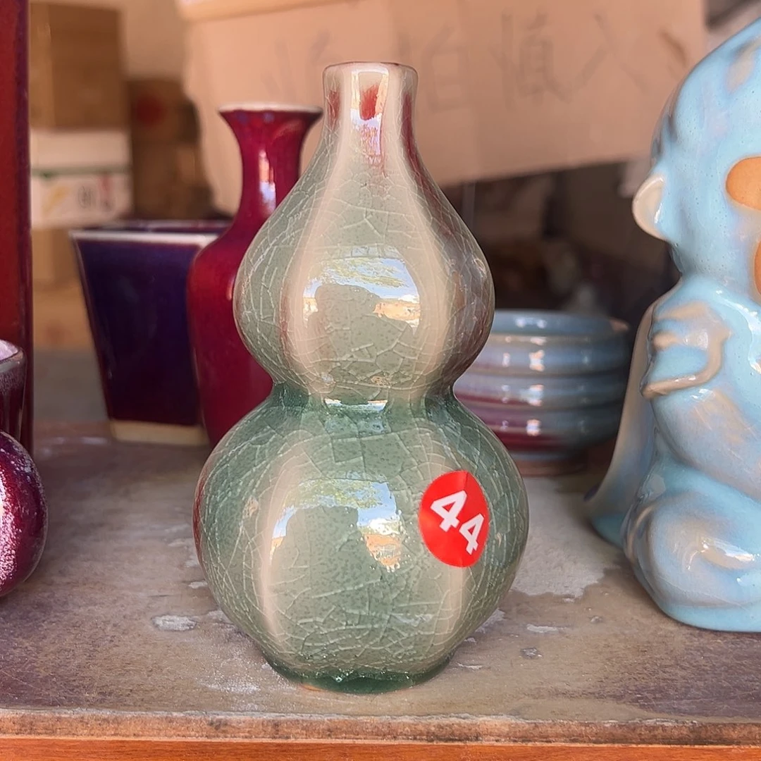 摆件郑家钧窑摆件微