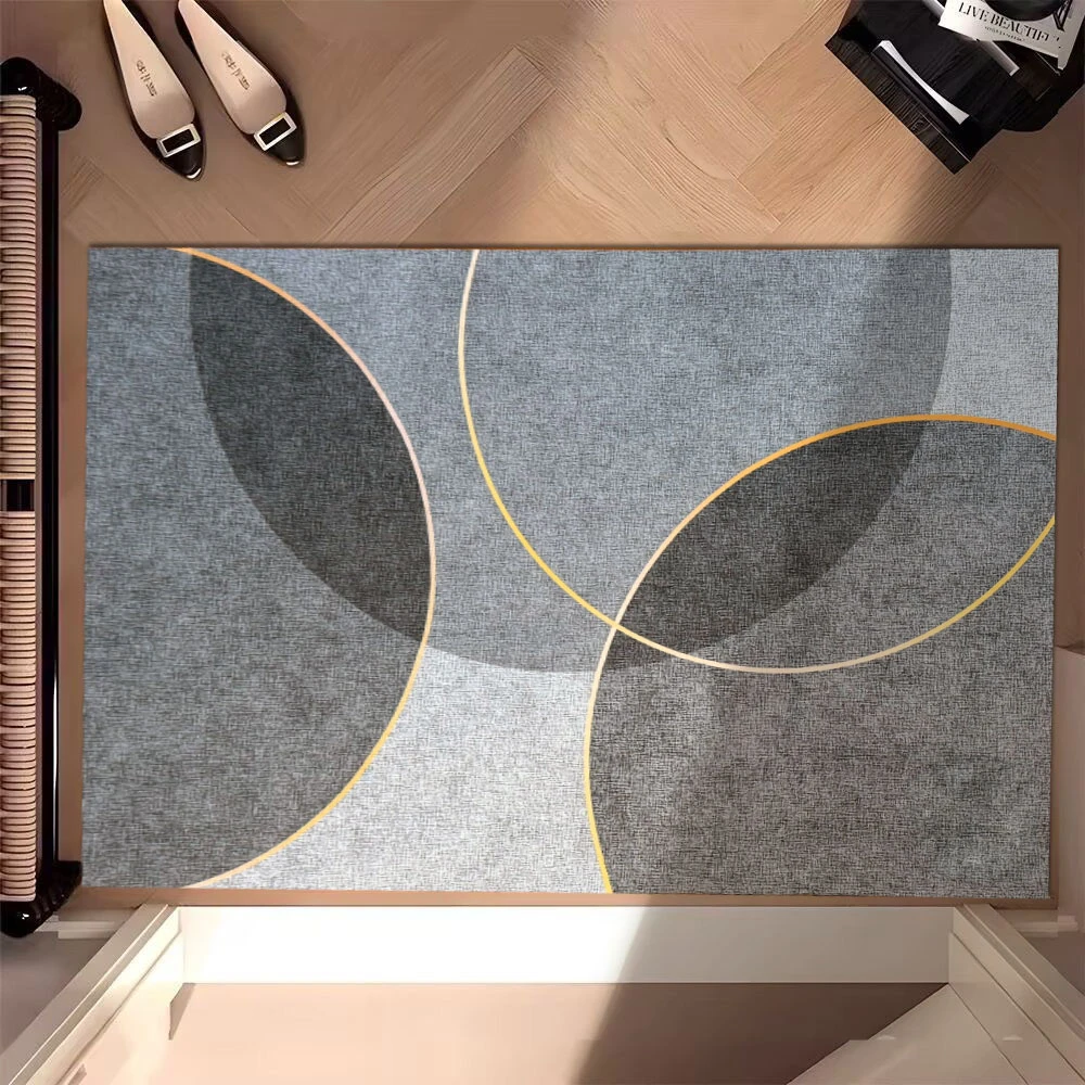 A27-F【100*160】现代简约风地毯入户客厅沙发床边阳台地垫