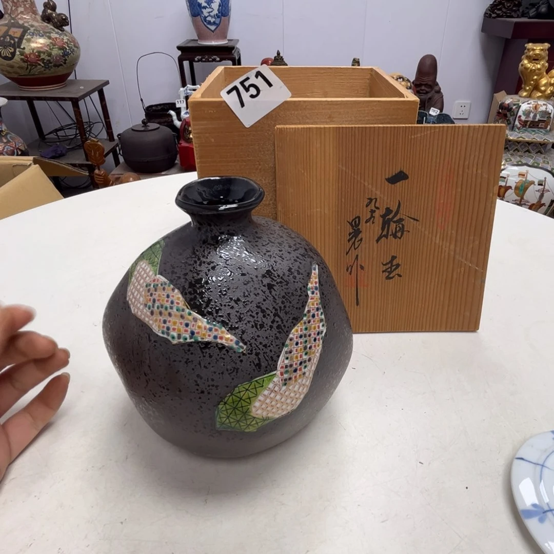 瓷片摆件工艺品瓷器摆件777