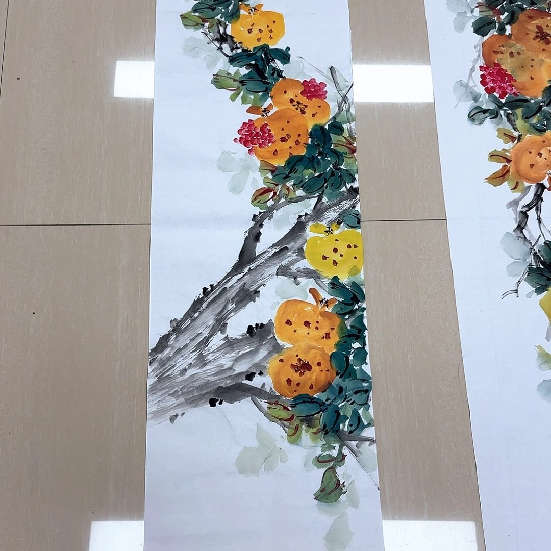 东***波国画国画作品集一个