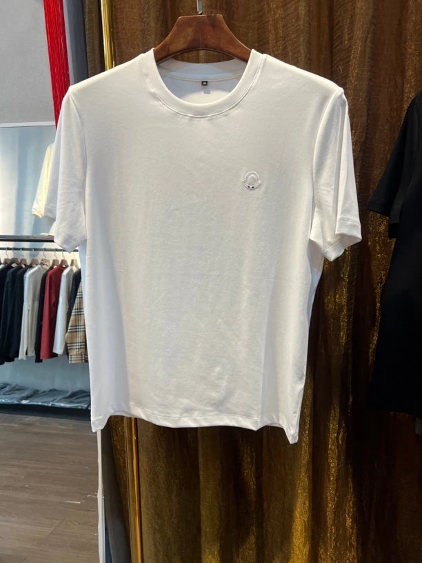 圆领短袖夏季夏季免烫宽松T恤修身运动上衣休闲简约