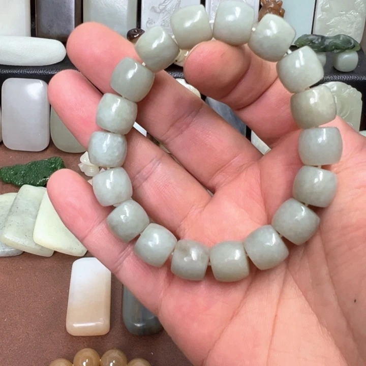 未镶嵌手串和田玉（糖玉）