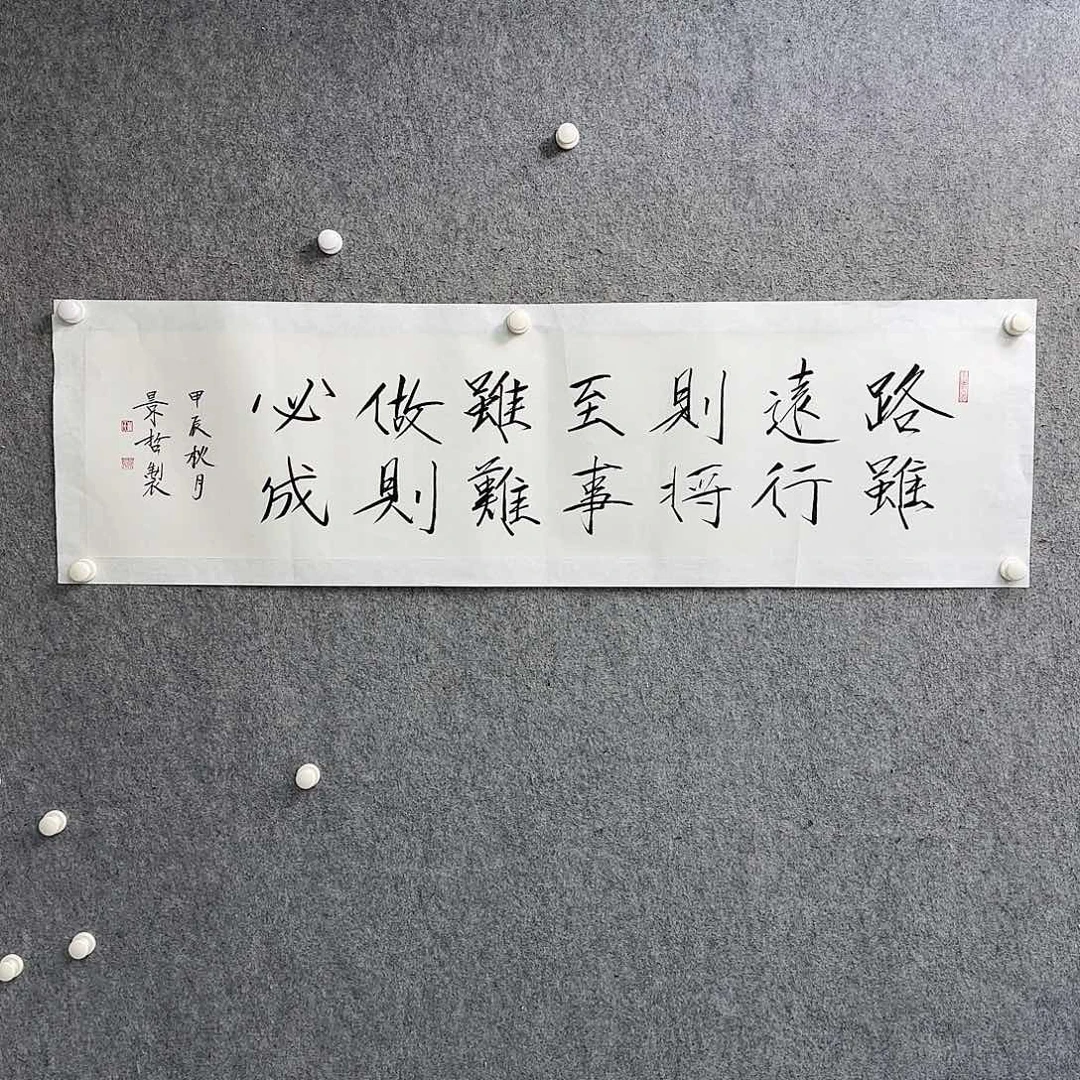 洪*书法作品多次参加全国