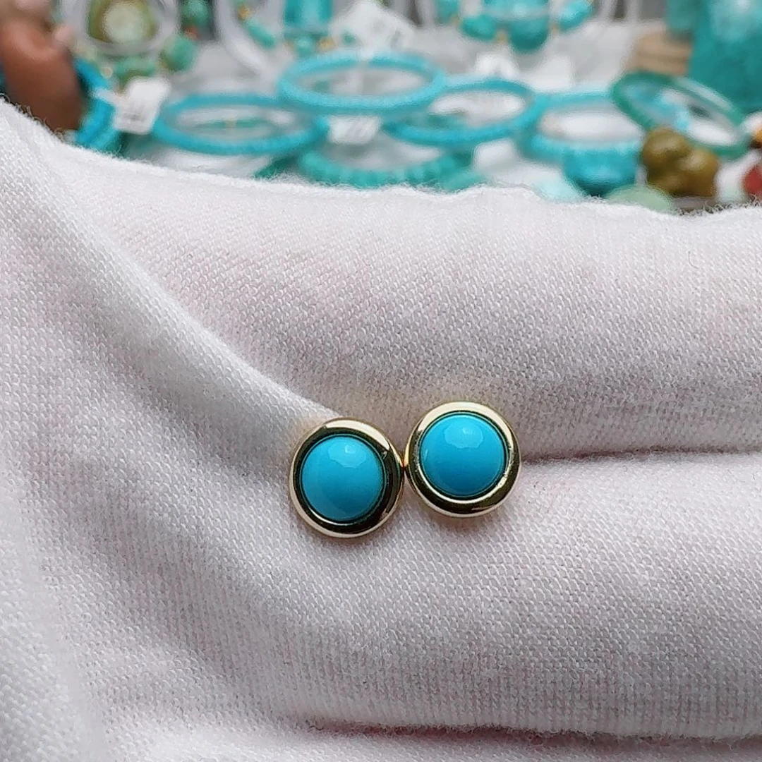 绿松石未镶嵌配饰