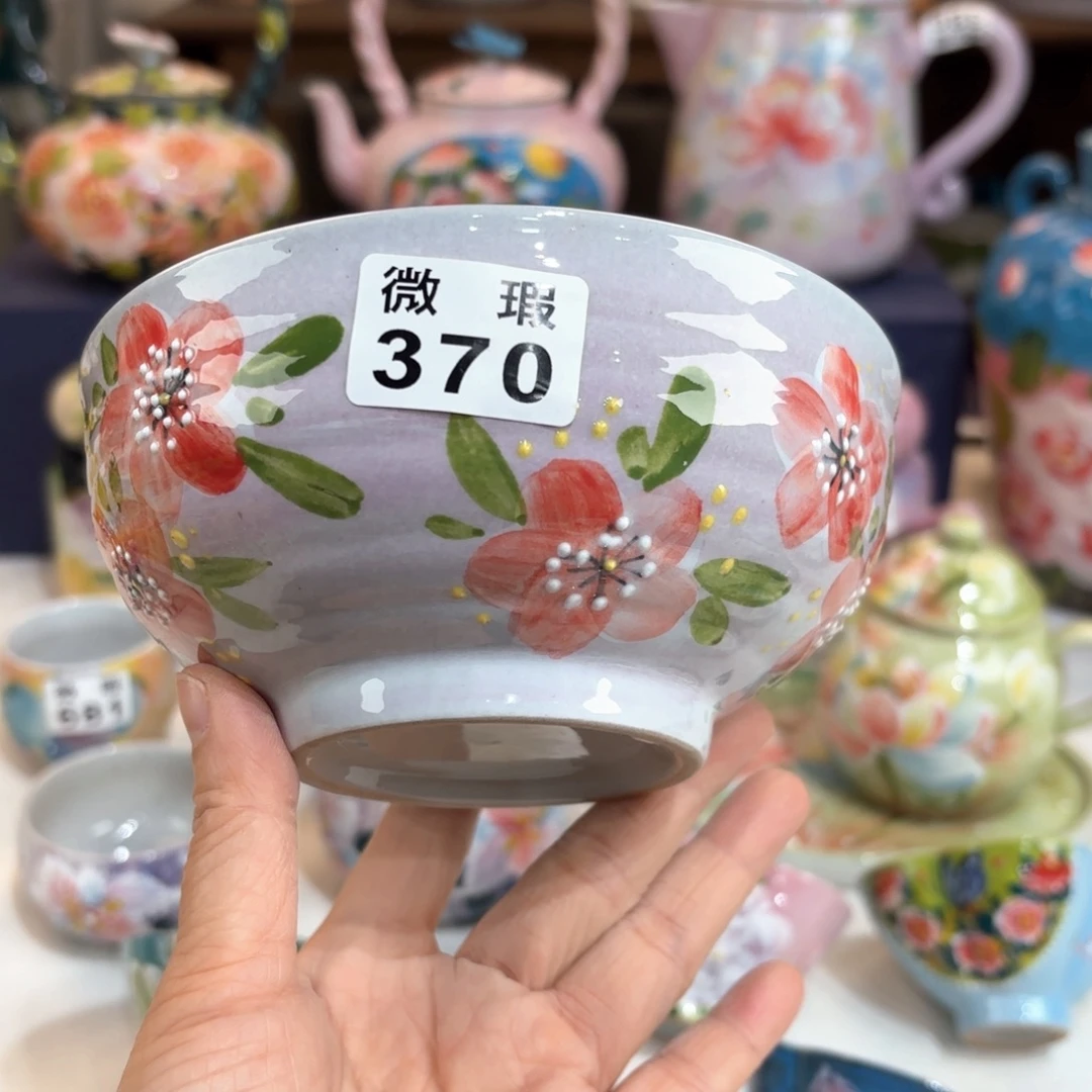 景德镇手绘高温釉下彩陶瓷茶具