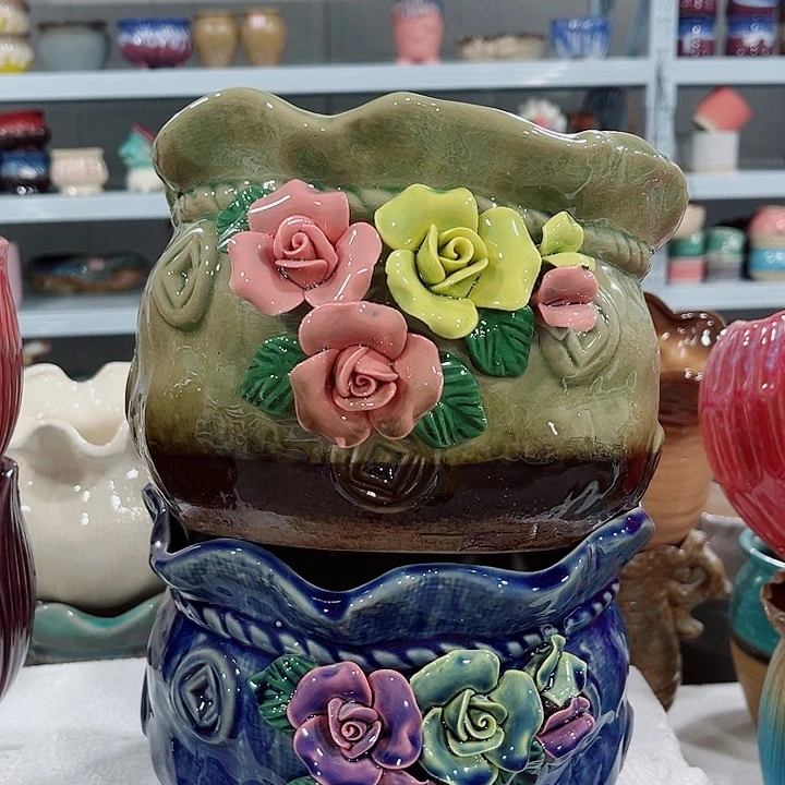 多肉花盆满10元包邮