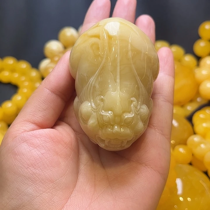 J***N未镶嵌琥珀裸石琥珀蜜蜡