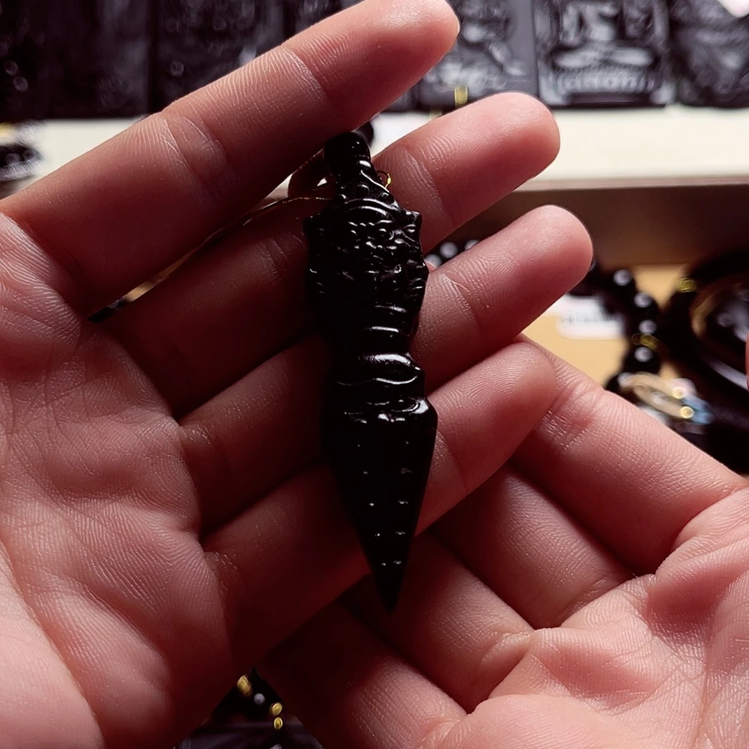 天然缅料A货降魔杵A197