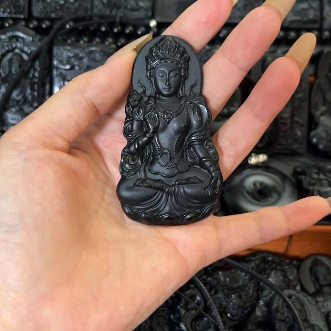 南***鸟蛇纹石玉未镶嵌颈饰