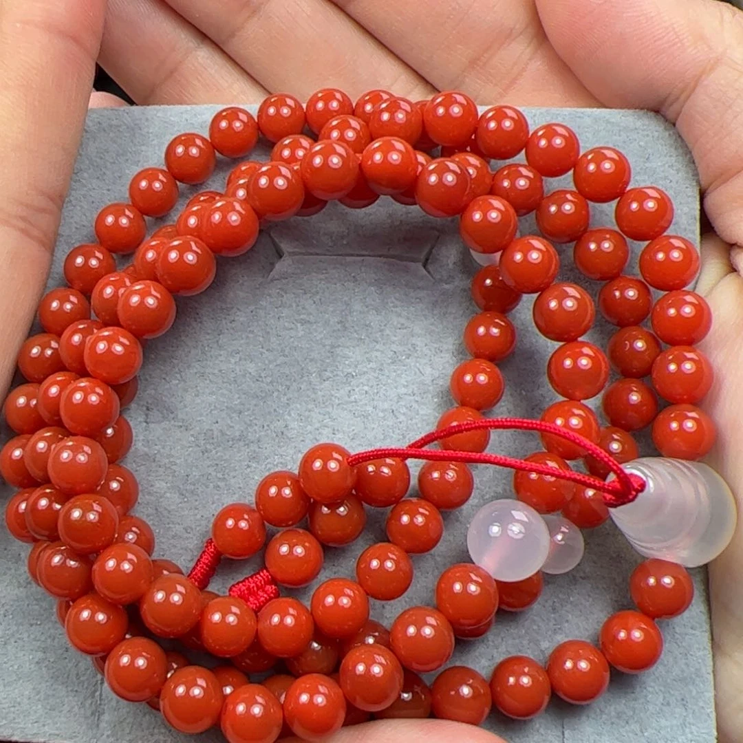 未镶嵌手串南红玛瑙