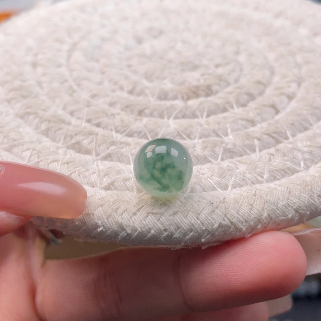未镶嵌定制翡翠天然缅甸翡翠a货飘花10,8