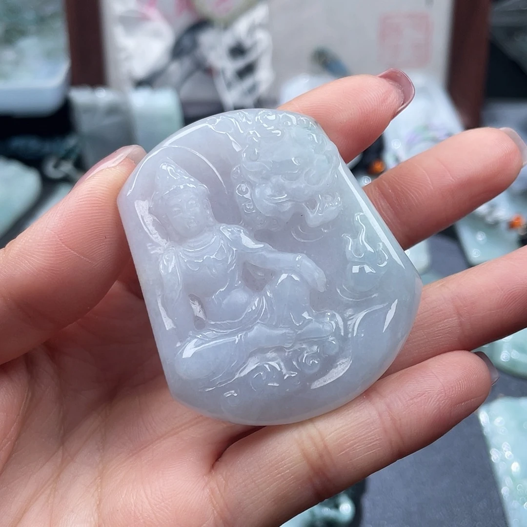 不***心翡翠未镶嵌颈饰翡翠