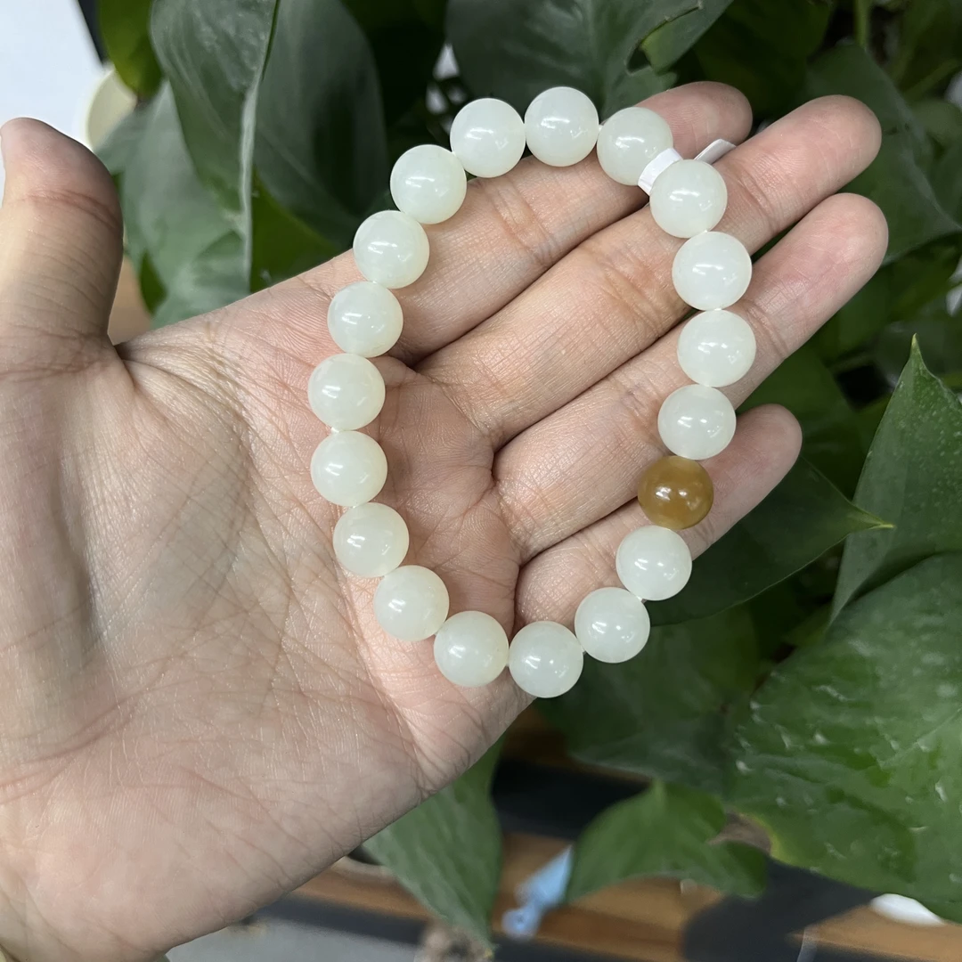 新疆和田玉且末金山微色差卡10m