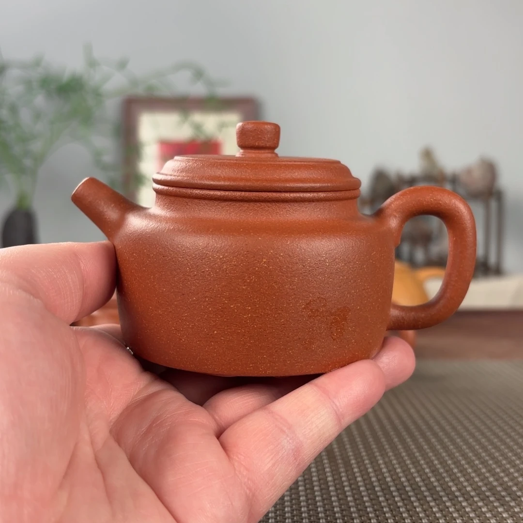 紫砂茶壶黄龙山原矿紫砂壶200