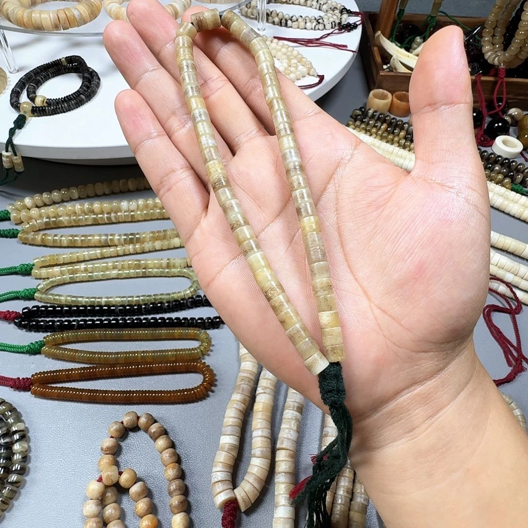 米***贩驼骨手串/手链驼嘎珠子