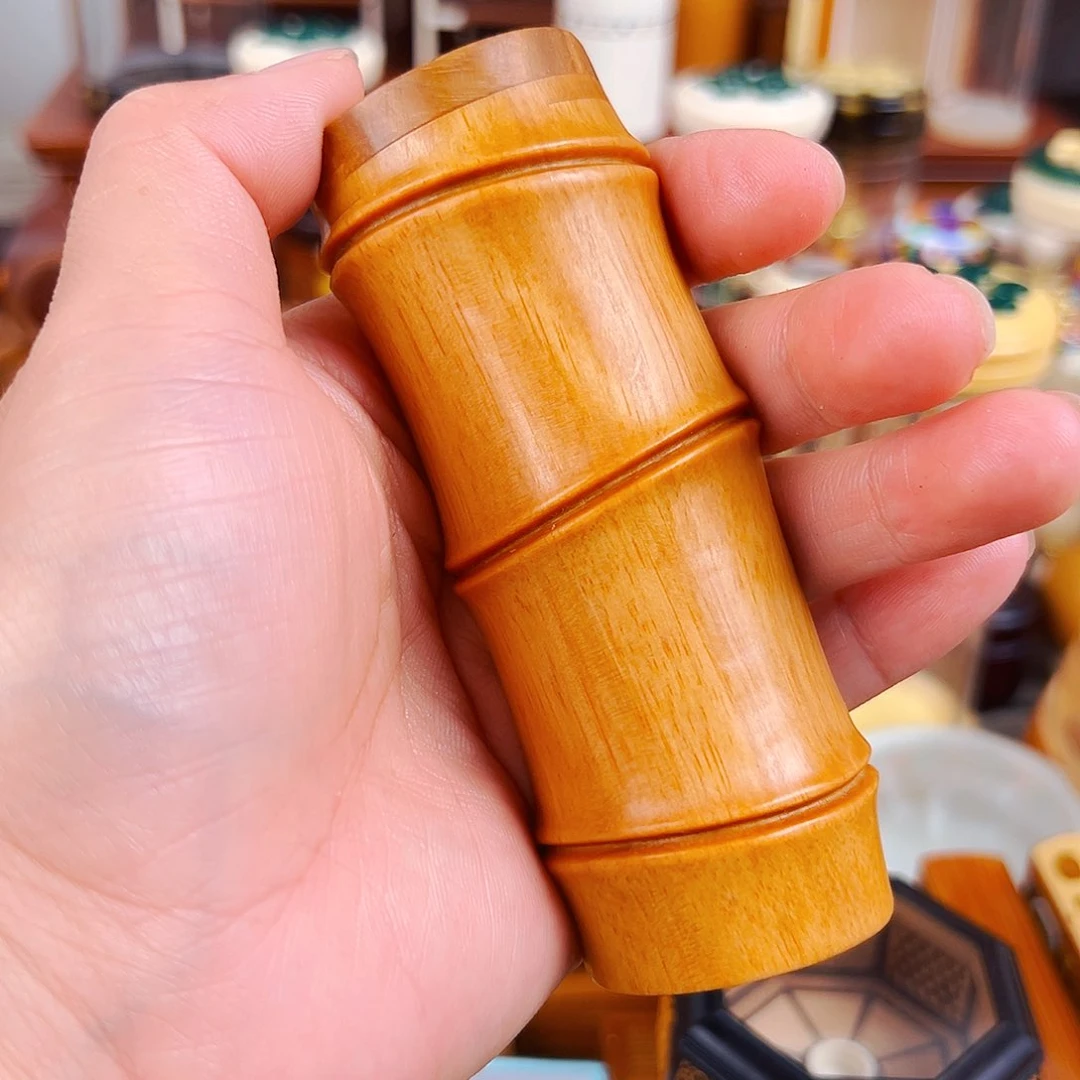 竹黄杨木整挖黄蛉盒➕大黄蛉
