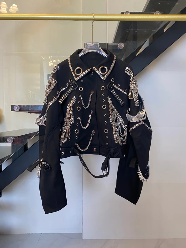 Dada设计款新款重工个性款休闲时尚百搭洋气外套D105