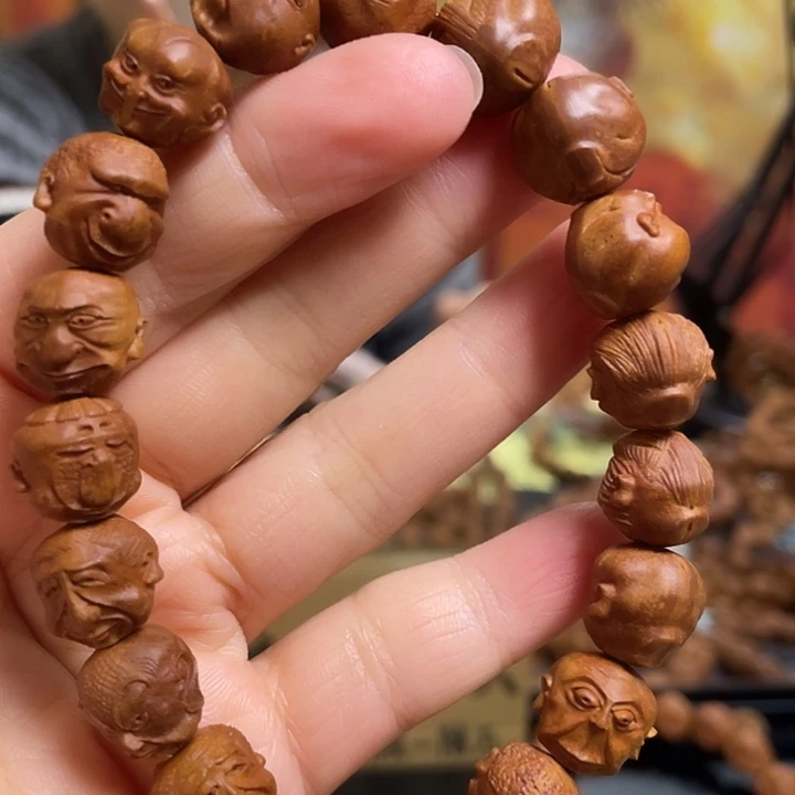 手串/手链橄榄核龙纹桃核