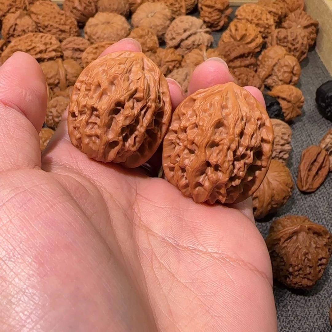 文玩核桃把件35自定义