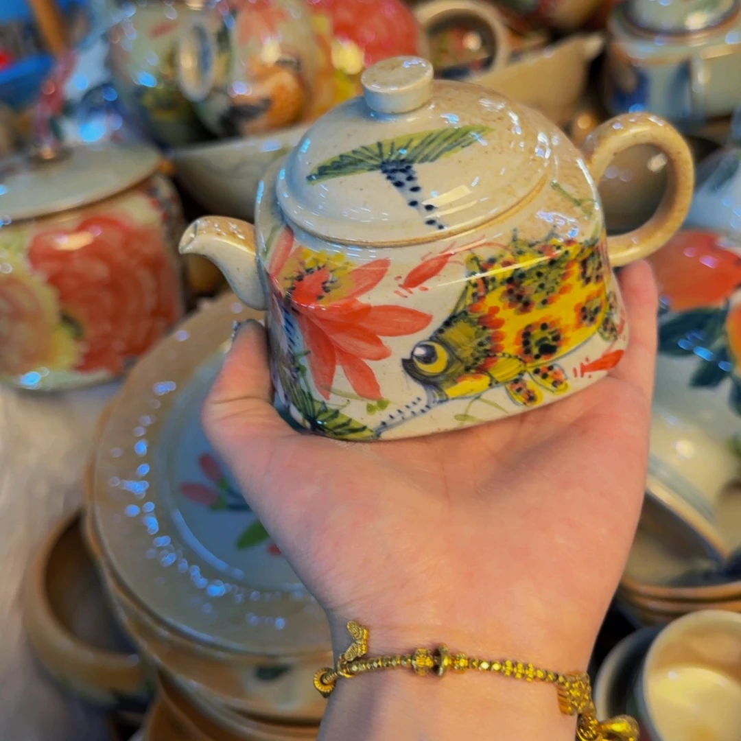 瓷片景德镇陶瓷手工手绘