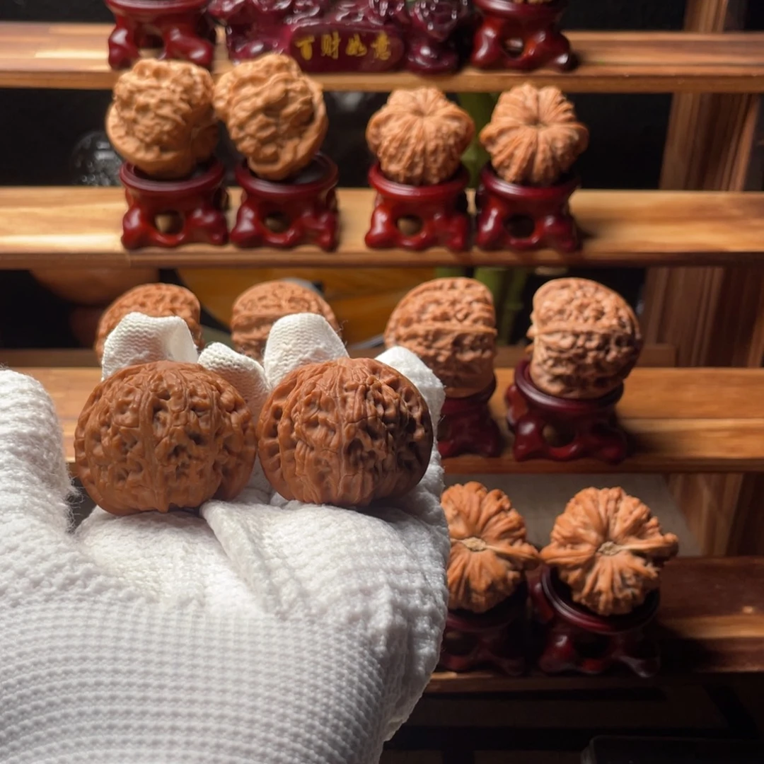 用***6吊坠文玩核桃磨盘39尺