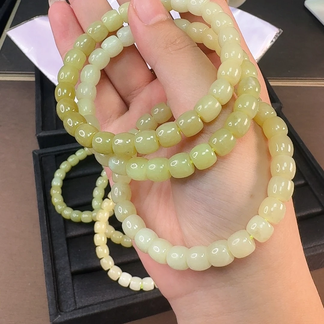 未镶嵌和田玉耳饰渐变直切卡8