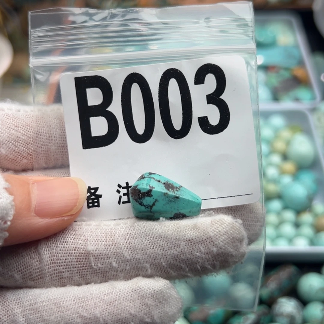 绿松石未镶嵌卡11鲨鱼背三桶