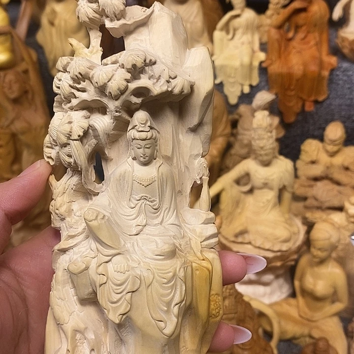 黄杨木黄杨木瑕疵观音