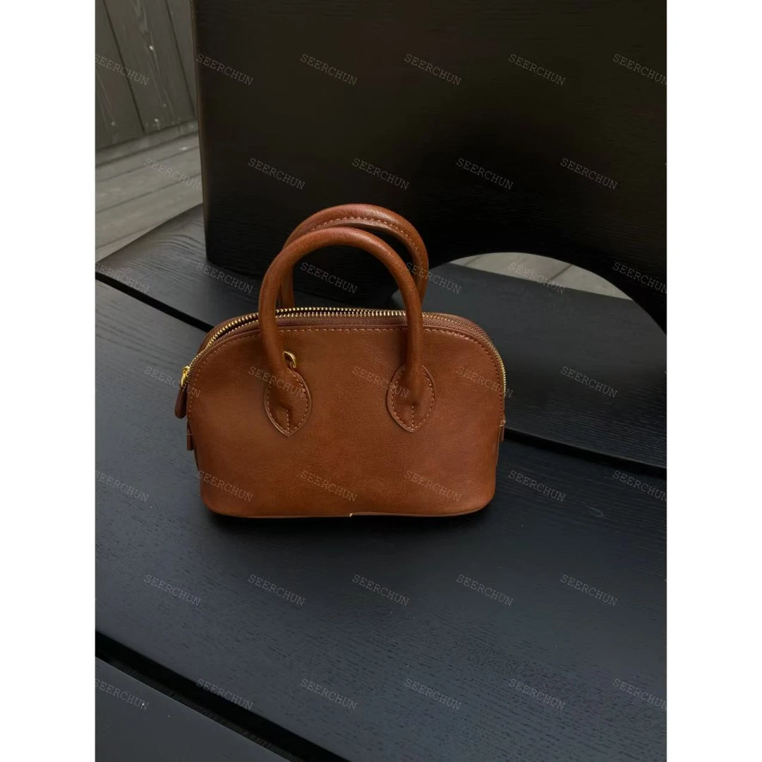 【纯纯女装】SEER CHUN高品质极简贝壳包 50985