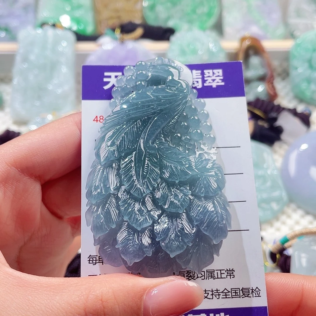 颈饰未镶嵌翡翠玉凤