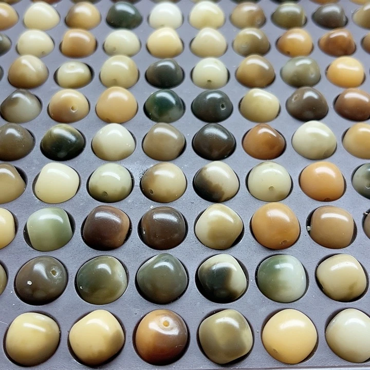 白玉菩提吊坠用****9精品12花皮桶100