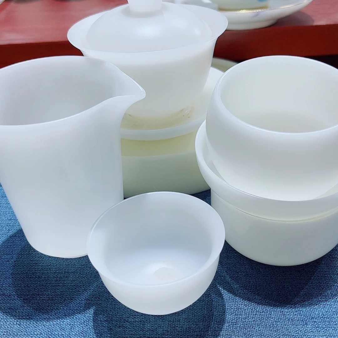 陶瓷素烧璞玉11 0cc➕6杯套组安全